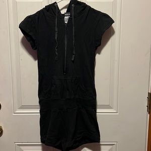 Black Romper from Wet Seal Only Worn Twice Size L Fits More Like a M